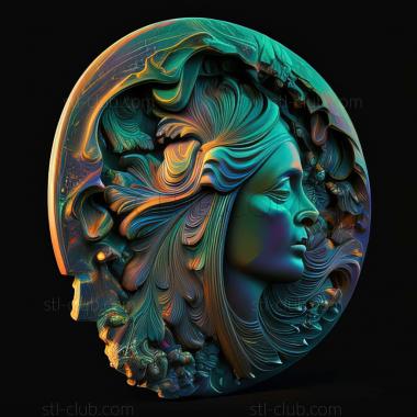 3D model opal (STL)